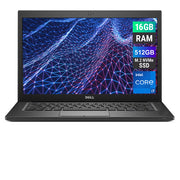 REFURBISHED - DELL LATITUDE 7400 - I7 8TH GEN - 16GB DDR4 - 512GB NVME - 14 INCH - LAPTOP