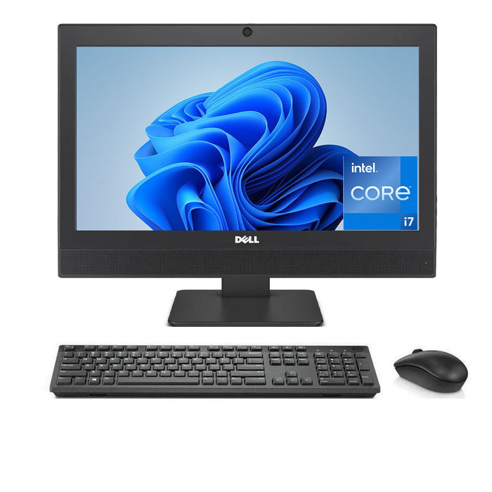 REFURBISHED - DELL OPTIPLEX 3050 - I7 6TH GEN - 8GB DDR4 - 256GB SSD - 19.5 INCH - ALL IN ONE