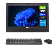 REFURBISHED - DELL OPTIPLEX 3050 - I5 7TH GEN - 8GB DDR4 - 256GB SSD - 19.5 INCH - ALL IN ONE