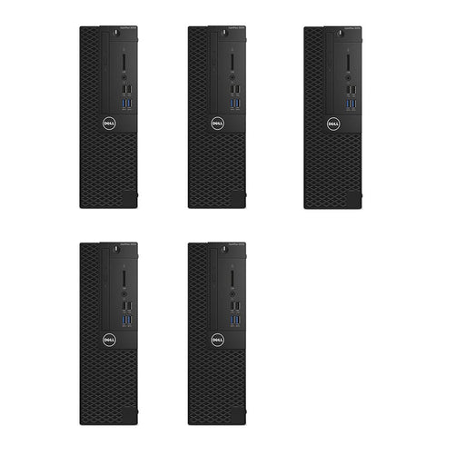REFURBISHED - 5 X DELL OPTIPLEX 3050 SFF - I5 7TH GEN - 8GB DDR4 - 240GB SSD - COMPUTER