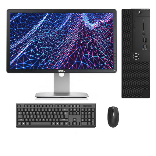 REFURBISHED - DELL OPTIPLEX 3050 SFF - I5 7400 - 8GB DDR4 - 240GB SSD - 23INCH - DELL - P2314H - LCD - COMPUTER SET