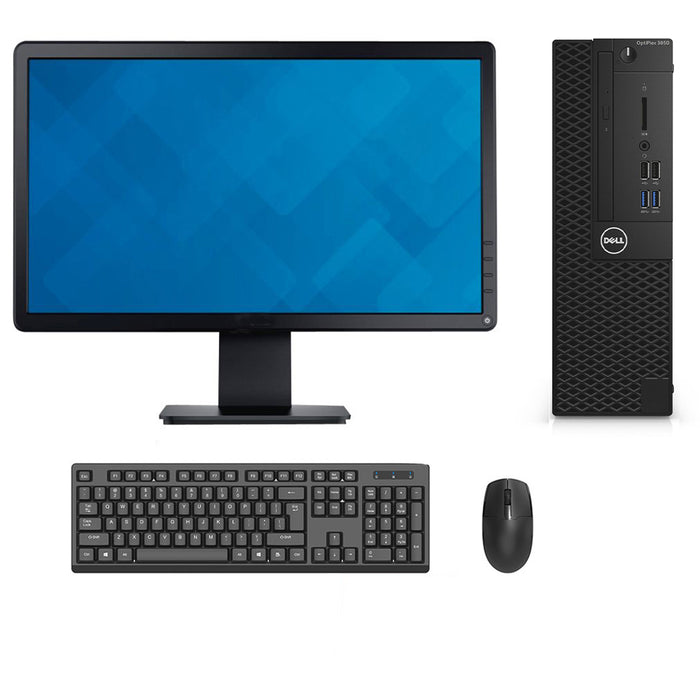 REFURBISHED - DELL OPTIPLEX 3050 SFF - I5 7500 - 8GB DDR4 - 256GB SSD - 19 INCH - DELL - COMPUTER SET