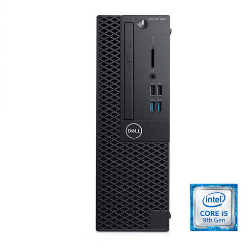 REFURBISHED - DELL OPTIPLEX 3070 SFF - I5 9400 - 8GB DDR4 - 512GB M.2 SSD - COMPUTER