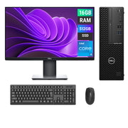 REFURBISHED - DELL OPTIPLEX 3080 SFF - I5 10TH GEN - 16GB DDR4 - 512GB NVME - DELL P2319H - 23INCH - COMPUTER SET