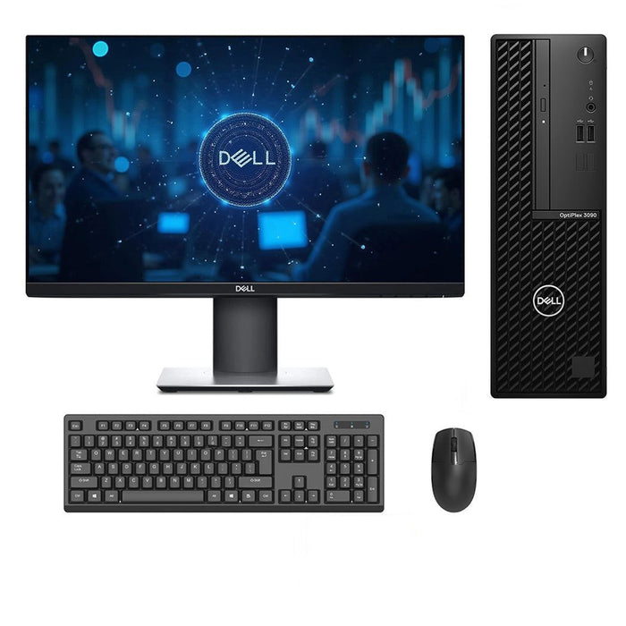 REFURBISHED - DELL OPTIPLEX 3090 SFF - I5 10TH GEN - 16GB DDR4 - 512GB SSD - 23 INCH - DELL- P2317H - LED - COMPUTER SET