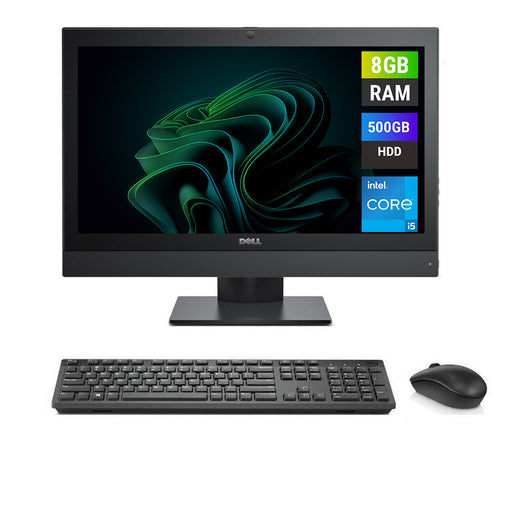 REFURBISHED - DELL OPTIPLEX 3240 - I5 6TH GEN - 8GB DDR3 - 500GB HDD - 21.5 INCH - ALL IN ONE