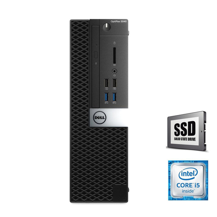 REFURBISHED - 5 x DELL OPTIPLEX 5040 SFF - I5 6500 - 8GB DDR3 - 128GB M.2 SSD - COMPUTER - B-GRADE