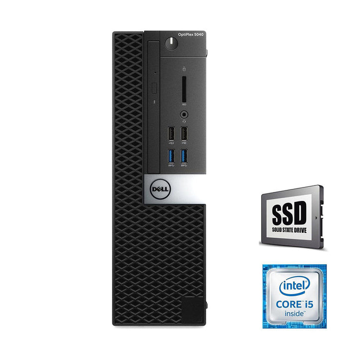 REFURBISHED - DELL OPTIPLEX 5040 SFF - I5 6500 - 8GB DRR3 - 128GB M.2 SSD - COMPUTER - B-GRADE