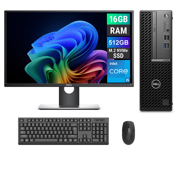 REFURBISHED - DELL OPTIPLEX 7010 PLUS SFF - I5 13TH GEN - 16GB DDR4 - 512GB NVME - 23INCH - DELL - P2317H - LED - COMPUTER SET