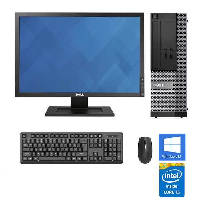 REFURBISHED - DELL OPTIPLEX 7020 - SFF - I5 4570 - 8GB DDR3 - 500GB HDD - 17INCH - WIDE - DELL - COMPUTER SET - B-GRADE