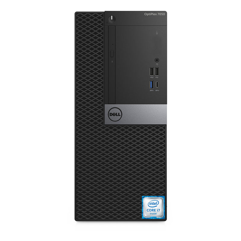 REFURBISHED - DELL OPTIPLEX 7050 MINI TOWER - I7 6TH GEN - 16GB DDR4 - 256GB SSD - COMPUTER
