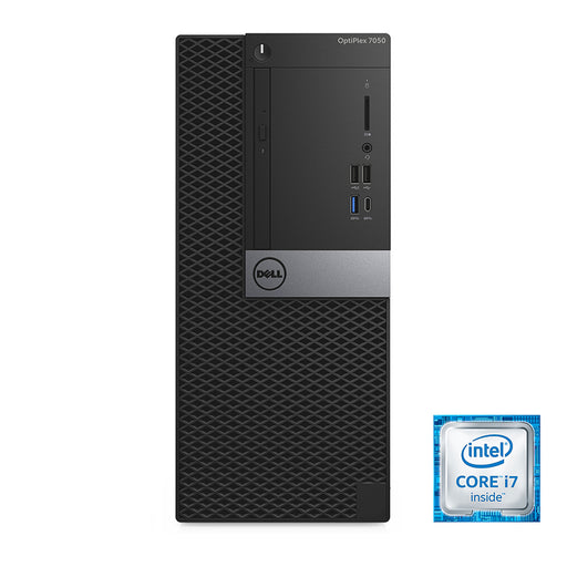REFURBISHED - DELL OPTIPLEX 7050 MINI TOWER - I7 6700 - 16GB DDR4 - 256GB SSD - COMPUTER