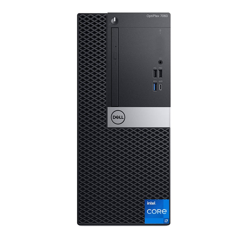 REFURBISHED - DELL OPTIPLEX 7060 MINI TOWER - I7 8TH GEN - 16GB - 256GB SSD - COMPUTER
