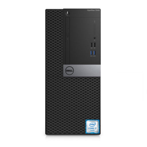REFURBISHED - DELL OPTIPLEX 7040 MINI TOWER - I7 6TH GEN - 16GB DDR4 - 256GB SSD - COMPUTER