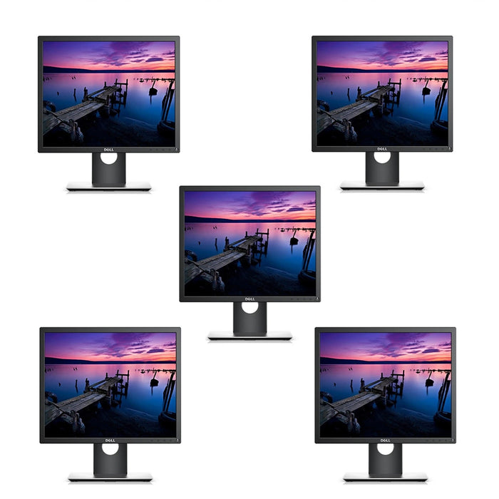 REFURBISHED - 5 x DELL P1917S - 19INCH - HDMI - COMPUTER MONITOR - B-GRADE