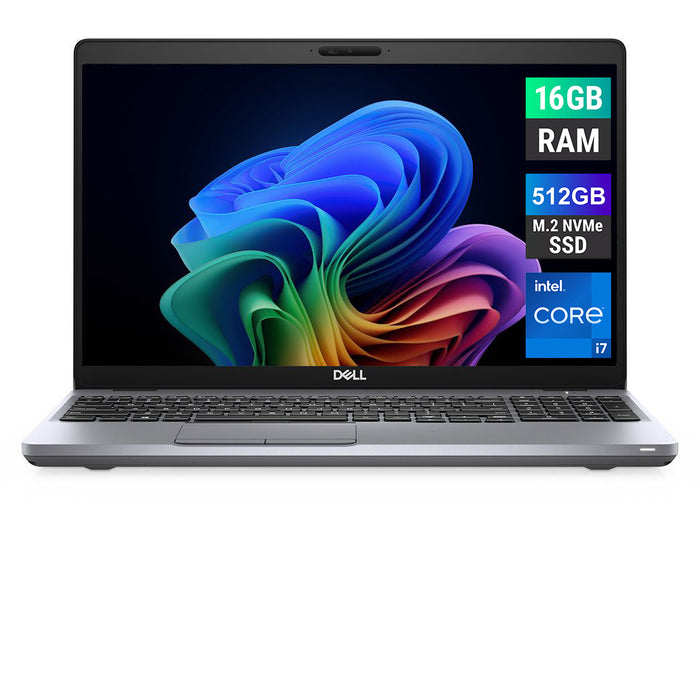 REFURBISHED - DELL PRECISION 3541 - I7 9TH GEN - 16GB DDR4 - 512GB NVME SSD - NVIDIA QUADRO P620 - 15.6 INCH - TOUCH SCREEN - LAPTOP - AUTOCAD WORKSTATION - C-GRADE