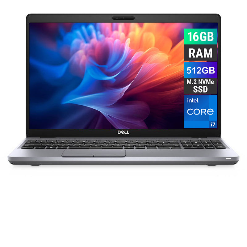 REFURBISHED - DELL PRECISION 3541 - I7 9TH GEN - 16GB DDR4 - 512GB NVME - NVIDIA QUADRO P620 - 15.6 INCH - LAPTOP - AUTOCAD WORKSTATION
