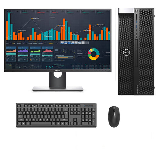 REFURBISHED - DELL PRECISION 5820 - XEON - W-2123 - 128GB DDR4 - 512GB SSD - NVIDIA QUADRO P4000 - COMPUTER SET - AUTOCAD WORKSTATION