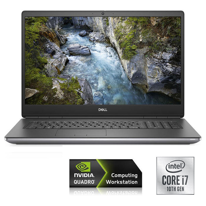 REFURBISHED - DELL PRECISION 7750 - I7 10850H - 10TH GEN - 32GB DDR4 - 1TB NVME  SSD - NVIDIA QUADRO RTX 3000 6GB GDDR6 - 17.3 INCH - LAPTOP - AUTOCAD WORKSTATION