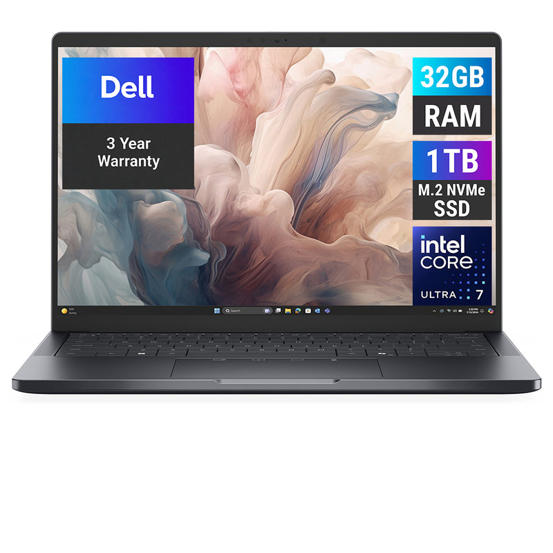 DELL PRO 14 PREMIUM PA14250 - ULTRA 7 268V - 32GB LPDDR5 - 1TB NVME - 14INCH - OLED - TOUCH SCREEN - LAPTOP - DEMO BOXED