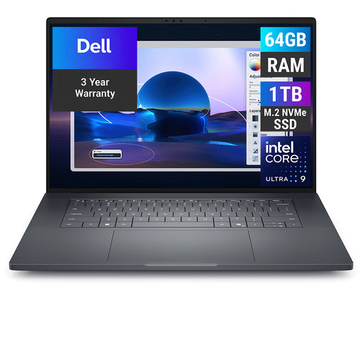 DELL PRO MAX 16 PREMIUM MA16250 - 64GB DDR5 - ULTRA 9 285H - 1TB NVME - NVIDIA RTX PRO 2000 - 16INCH - LAPTOP - AUTOCAD WORKSTATION - DEMO BOXED