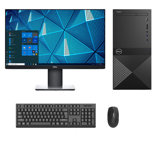 REFURBISHED - DELL VOSTRO 3670 MINI TOWER - I3 8100 - 8GB DDR4 - 256GB SSD - 23 INCH- DELL - P2319H - LED - COMPUTER SET