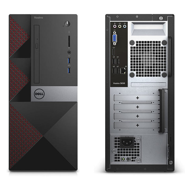 REFURBISHED - DELL VOSTRO 3650 MINI TOWER - I5 6400 - 8GB DDR3 - 256GB SSD - COMPUTER