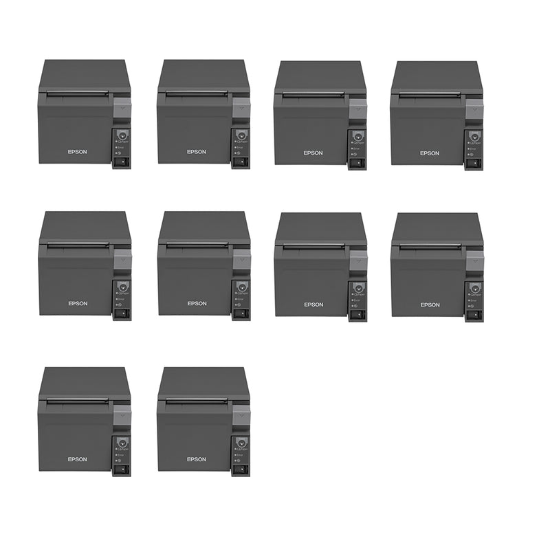 REFURBISHED - 10 X EPSON M296A - TM T70II - THERMAL PRINTER - POS