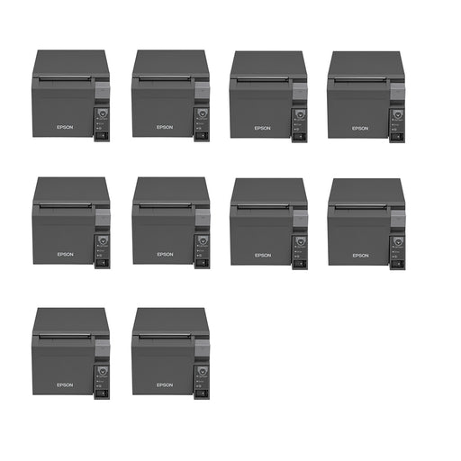REFURBISHED - 10 X EPSON M296A - TM T70II - THERMAL PRINTER - POS