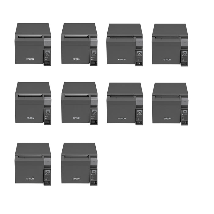 REFURBISHED - 10 X EPSON M296A - TM T70II - THERMAL PRINTER - POS
