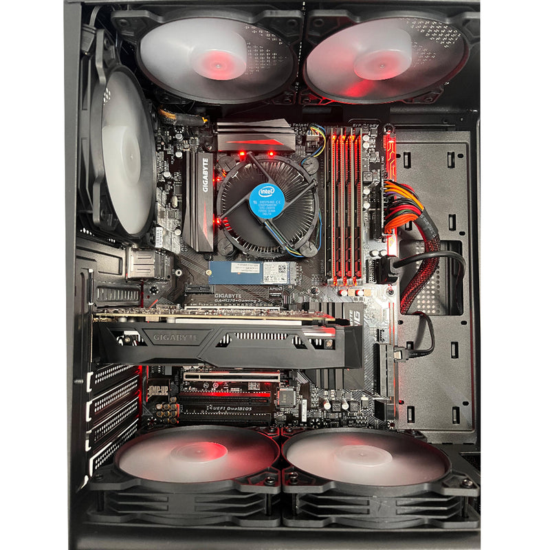 REFURBISHED - ANTEC VCX300 TOWER - I7 6TH GEN - 32GIG DDR4 - 256GB SSD - NVIDIA GEFORCE GTX 1050 2GB - COMPUTER - A-GRADE