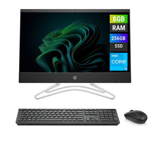 REFURBISHED - HP 200 G3 - I3 8TH GEN - 8GB DDR4 - 256GB SSD - 21.1INCH - ALL IN ONE