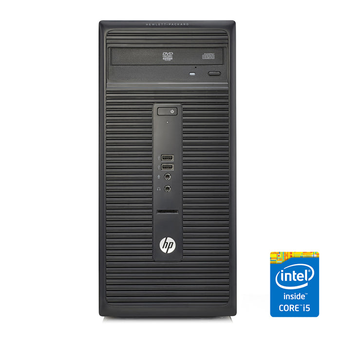 REFURBISHED - HP 280 G1 MICRO TOWER - I5 4570 - 4GB DDR3 - 500GB HDD - COMPUTER - C-GRADE