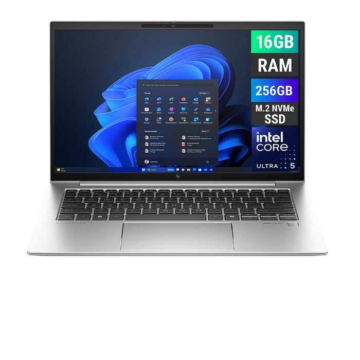 HP ELITEBOOK 840 G11 - INTEL CORE ULTRA 5 - 16GB DDR5 - 256GB NVME - 14 INCH - LAPTOP - NEW