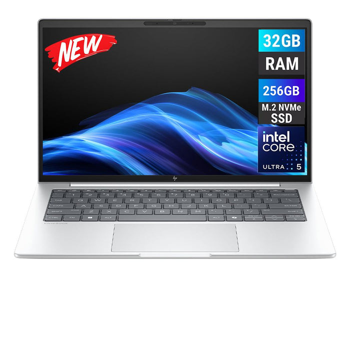 HP ELITEBOOK 8 G1I 14 - INTEL CORE ULTRA 5 - 32GB DDR5 - 256GB NVME - 14 INCH - LAPTOP - NEW