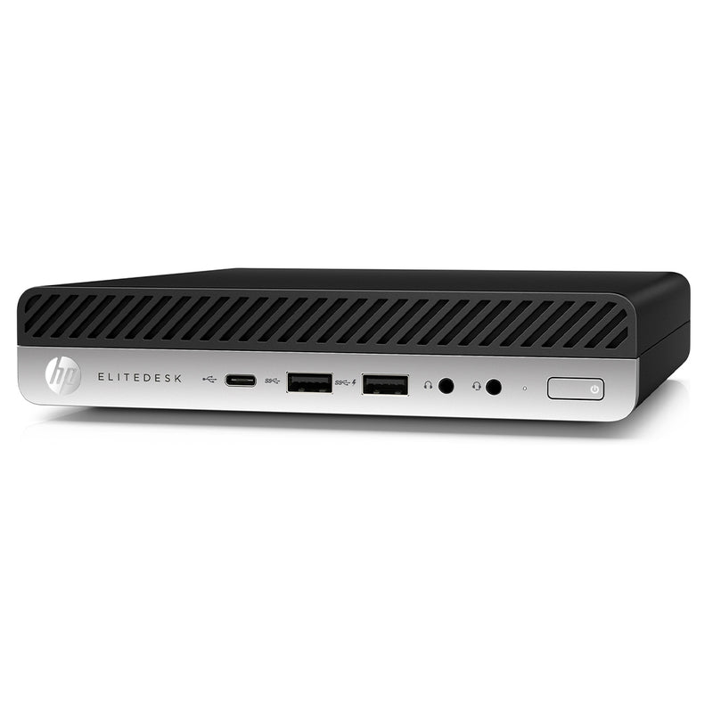 REFURBISHED - HP ELITEDESK 705 G4 MINI PC - AMD RYZEN 3 PRO - 8GB DDR4 - 256GB SSD - HP PRODISPLAY P201 - 20INCH - COMPUTER SET - Go Gadgets SA