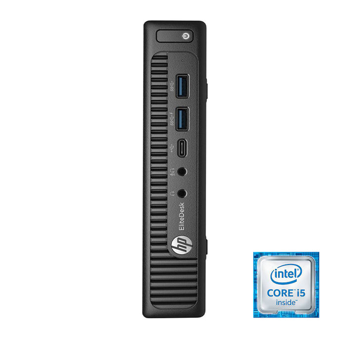 REFURBISHED - HP ELITEDESK 800 G2 MINI PC - I5 6500T - 8GB DDR4 - 256GB NVME SSD - COMPUTER