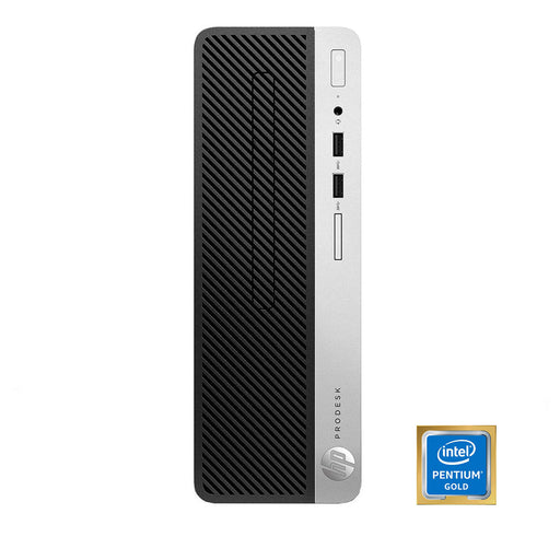 REFURBISHED - HP PRODESK 400 G5 SFF - PENTIUM GOLD 8TH GEN - 8GB DDR4 - 240GB SSD - COMPUTER