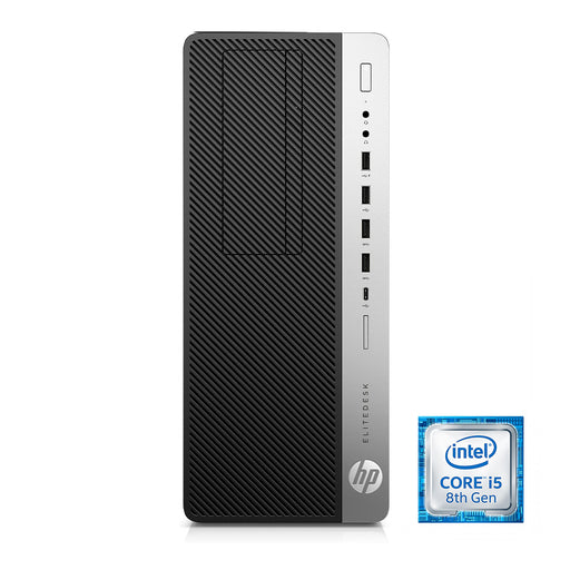 REFURBISHED - HP ELITEDESK 800 G4 TOWER - I5 8500 - 8TH GEN - 8GB DDR4 - 256GB SSD - COMPUTER