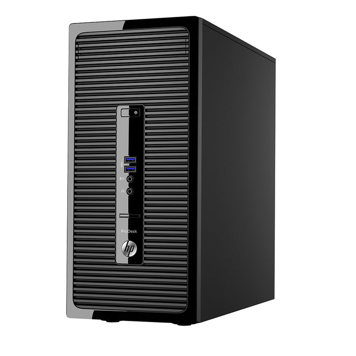 REFURBISHED - HP PRODESK 400 G3 MICRO TOWER - I5 6500 - 8GB DDR4 - 256GB SSD + 19INCH - GENERIC - LCD - COMPUTER SET - C-GRADE