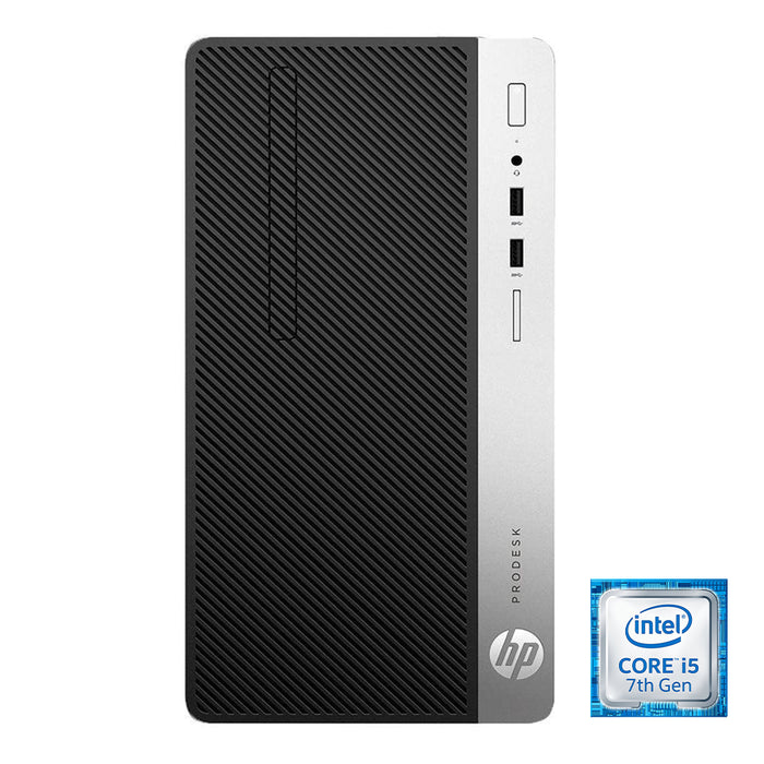 REFURBISHED - HP PRODESK 400 G4 MICRO TOWER - I5 7500 - 8GB DDR4 - 240GB SSD - COMPUTER - B-GRADE