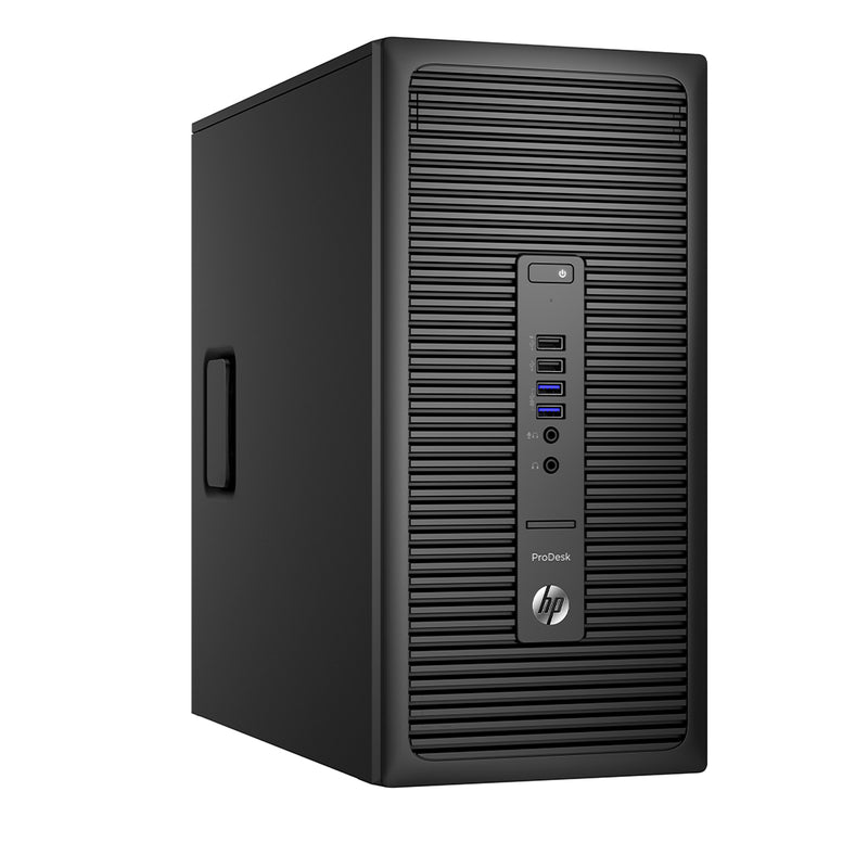 REFURBISHED - HP PRODESK 600 G2 MICRO TOWER - I5 6TH GEN - 8GB DDR4 - 256GB SSD - 19INCH - LG - LCD - COMPUTER SET