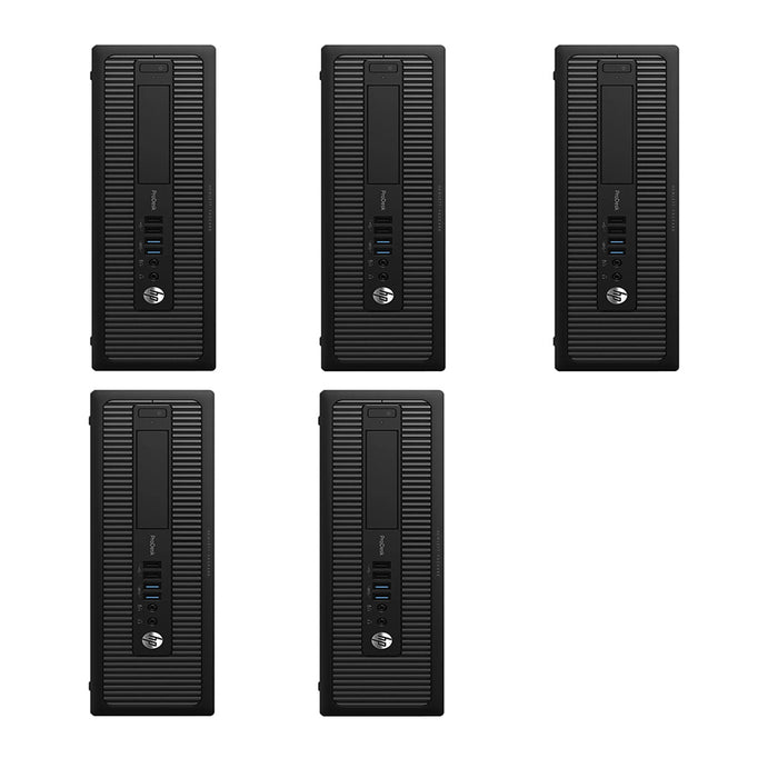 REFURBISHED - 5 x HP PRODESK 600 G2 SFF - I5 6500 - 8GB DDR4 - 256GB SSD - COMPUTER