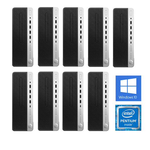 REFURBISHED - 10X HP PRODESK 600 G3 SFF - PENTIUM G4400 6TH GEN - 8GB DDR4 - 500GB HDD - COMPUTER