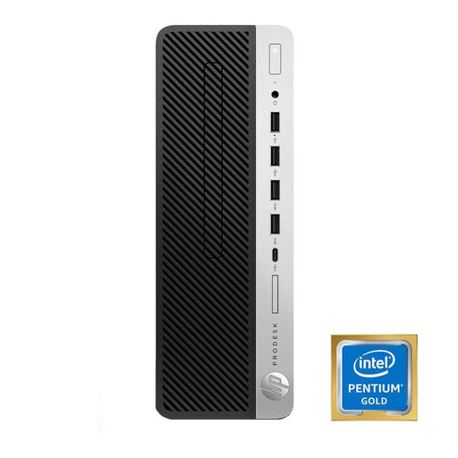 REFURBISHED - HP PRODESK 600 G4 SFF - PENTIUM GOLD G5400 8TH GEN - 8GB DDR4 - 256GB SSD - COMPUTER