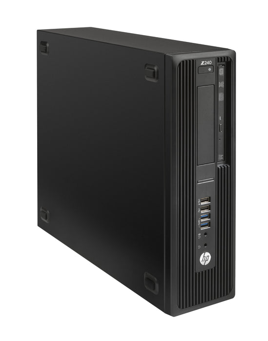 REFURBISHED - HP Z240 SFF - I7 6700 - 8GB DDR4 - 256GB SSD - COMPUTER - AUTOCAD WORKSTATION