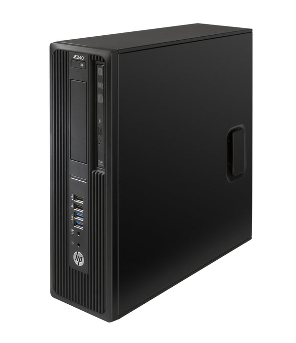 REFURBISHED - HP Z240 SFF - I7 6700 - 8GB DDR4 - 256GB SSD - COMPUTER - AUTOCAD WORKSTATION