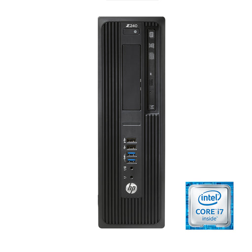REFURBISHED - HP Z240 SFF - I7 6700 - 8GB DDR4 - 256GB SSD - COMPUTER - AUTOCAD WORKSTATION