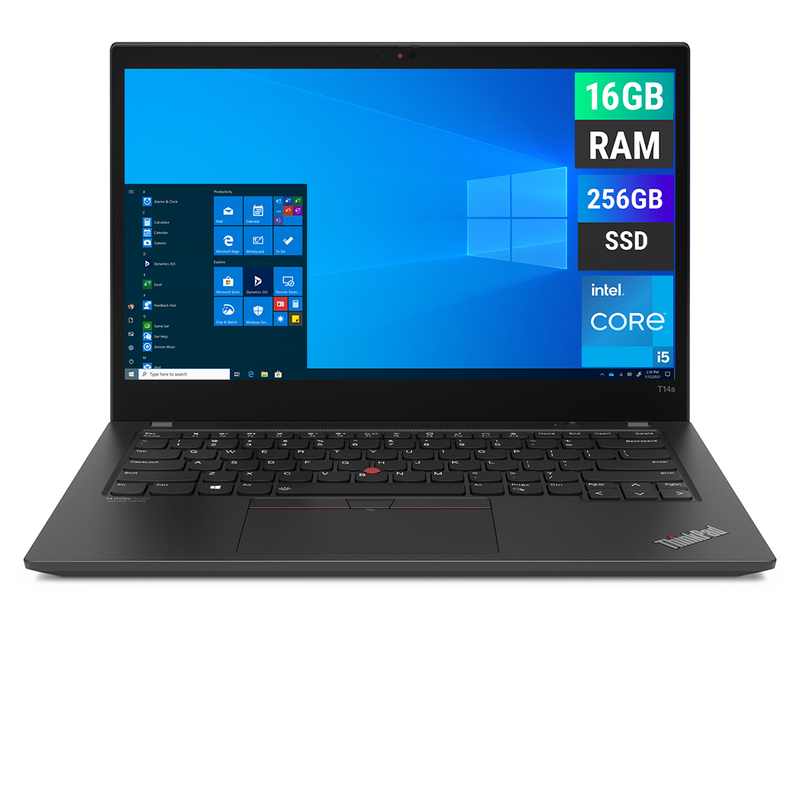 REFURBISHED - LENOVO THINKPAD T14S GEN 2 - I5 11TH GEN - 16GB DDR4 - 256GB NVME - 14 INCH LAPTOP