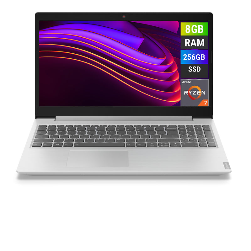 REFURBISHED - LENOVO IDEAPAD L340 15API - AMD RYZEN 7 - 8GB DDR4 - 256GB NVME - 15.6 INCH - LAPTOP
